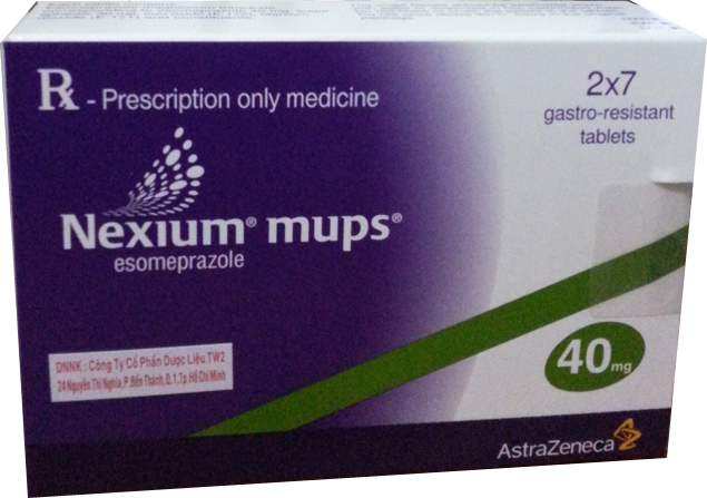 Thông tin về Nexium 40mg Thuốc Biệt Dược