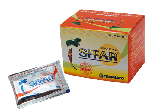 Sitar - Thuốc biệt dược, công dụng , cách dùng - VD-23888-15